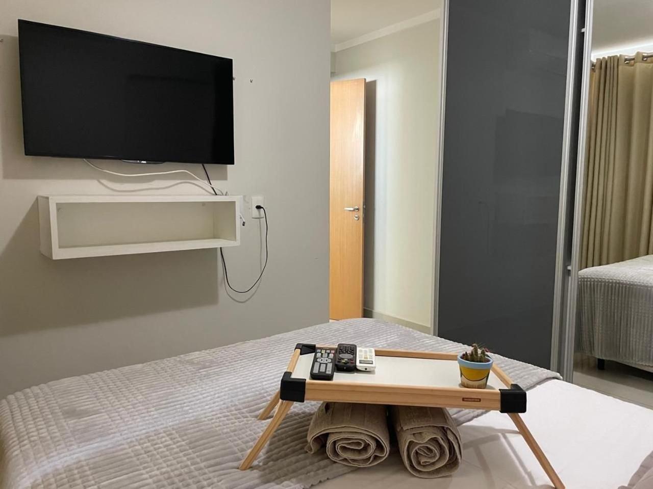Moderno Flat Com Vista Para O Parque Vaca Brava Goiânia Exteriör bild