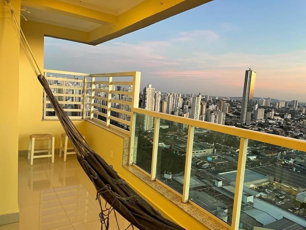 Moderno Flat Com Vista Para O Parque Vaca Brava Goiânia Exteriör bild